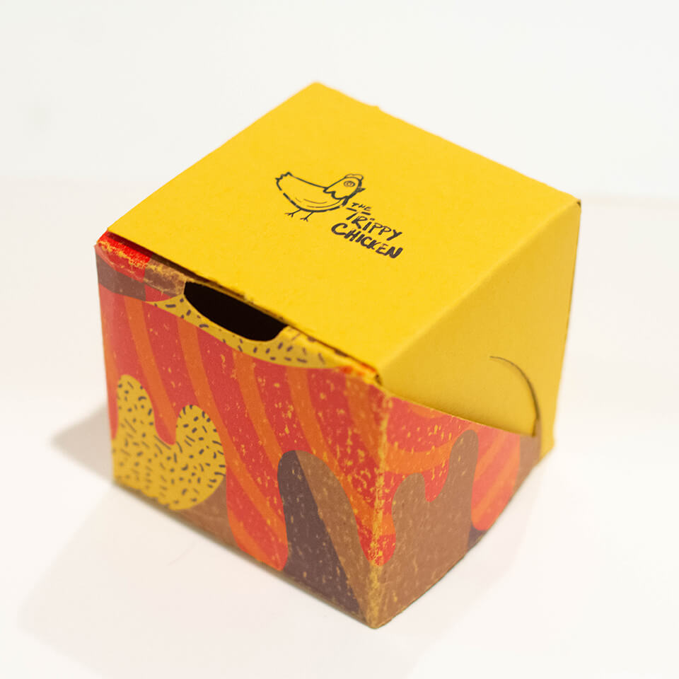 The Trippy Chicken Carry-out Packaging