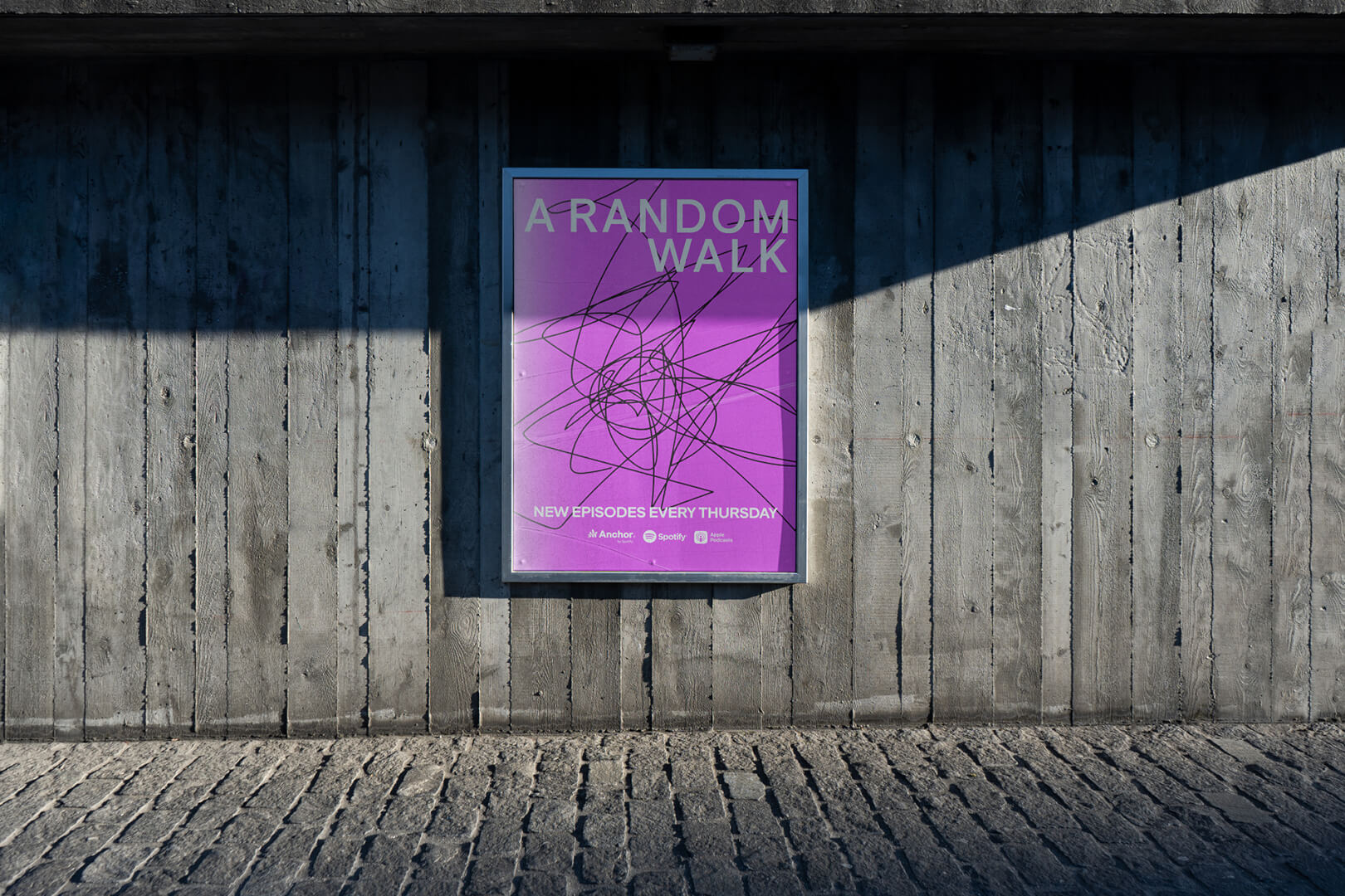 A Random Walk Podcast Ad Poster Small copy